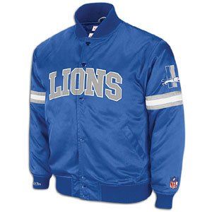 Detroit Lions Mitchell & Ness Backup Satin Jacket