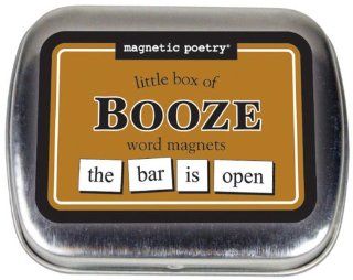 Magnetic Poetry Little Box Of Booze Words Sports