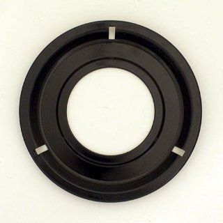 Range Kleen Style G Black Porcelain Round Burner Drip Pan