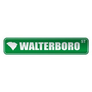 WALTERBORO ST  STREET SIGN USA CITY SOUTH CAROLINA  