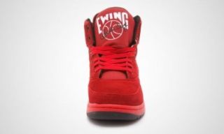 2012 Patrick Ewing 33 Hi Red Suede Shoes Shoes