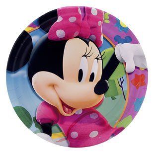 Minnie Mouse Party Dessert Plates Toys & Games