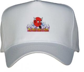 The Devil rides a bike White Hat / Baseball Cap Clothing