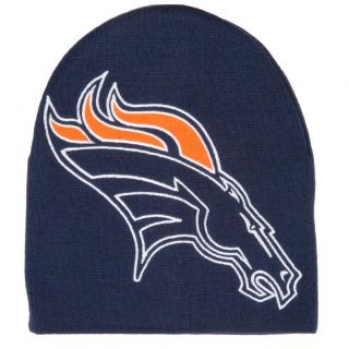 Denver Broncos Big Logo Stocking Hat