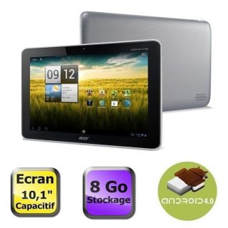 Acer Iconia Tab A210 8Go Grise   Achat / Vente TABLETTE TACTILE Acer