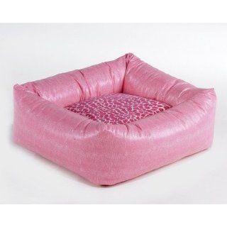 Dutchie Dog Bed Size Small, Color Pink Panther Faux