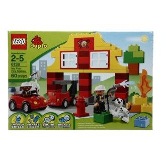 LEGO Duplo My First Fire Station Toy Set