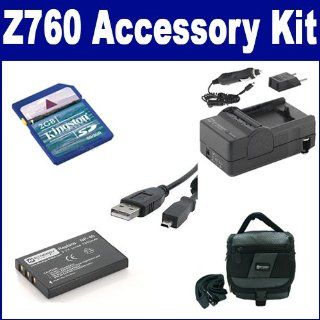 143 Charger, USBU8 USB Cable, SDC 27 Case, KSD2GB Memory Card Camera