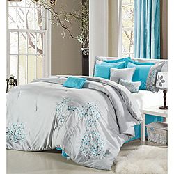 Grey/Blue 8 piece Comforter Set Today $99.99   $109.99 4.0 (9 reviews