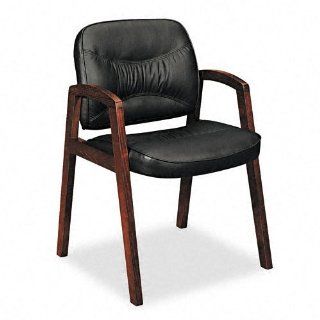 VL800 Series Guest Chair with Wood Arms