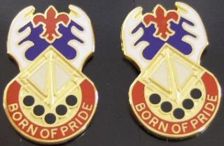 145th Support Battalion Distinctive Unit Insignia   Pair