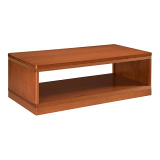 Transitional Fluted Light Cherry Finish Coffee Table