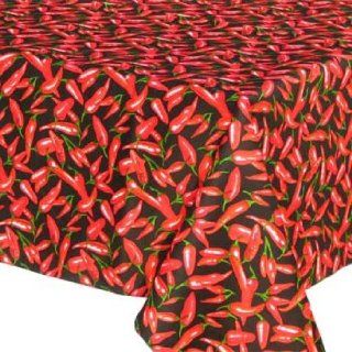 Chili Peppers (red) Table Cloth   60 x 60