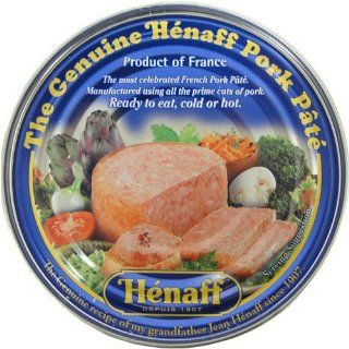 Henaff French Pork Pate Pure Porc 96%   153 gram can 