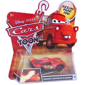 Disney / Pixar CARS TOON Animated 155 Die Cast Car Soaked