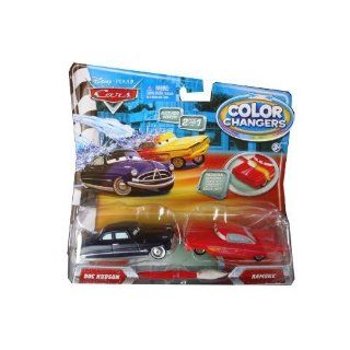 Disney / Pixar CARS Movie 155 Color Changers 2Pack Doc