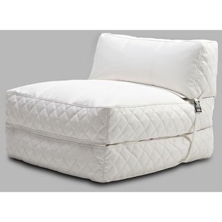 Austin White Bean Bag Chair Bed Today $219.99