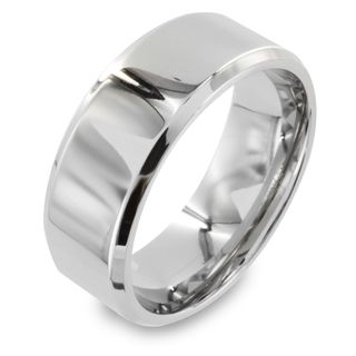 Stainless Steel Flat Band Ring