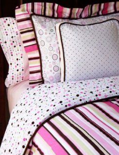 Caden Lane 2CLPKFSS Classic Pink Full Sheet Set Home