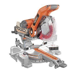 Ridgid 10 In. Sliding Compound Miter Saw with Dual Laser Guide