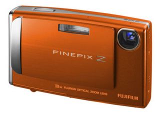 Fujifilm FinePix Z10fd 7.2 MP Sunset Orange Digital Camera