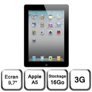 Apple iPad 2 16 Go 3G   Achat / Vente TABLETTE TACTILE Apple iPad 2