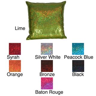 Jazzy Sequins 17 inch Square Pillow