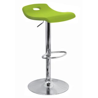 Green Curved Wood Hydraulic Barstool Price $75.99