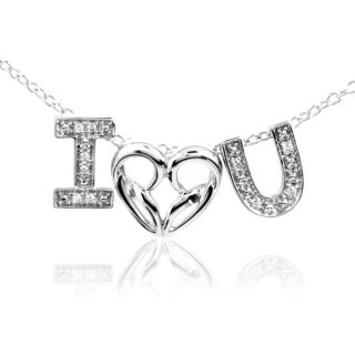 Jessica Simpson Silver Diamond Accented Heart Pendant Today $64.99