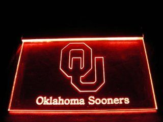 NCAA Oklahoma Team Logo Neon Light Sign