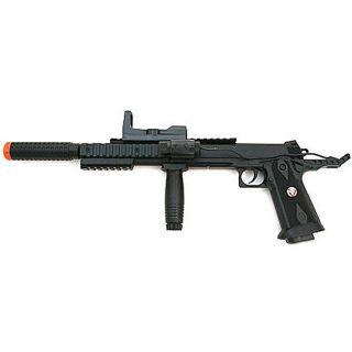 Spring Pistol FPS 200 Silencer Scope Laser Airsoft Gun