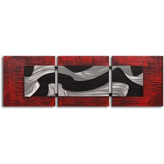  Metal on Hand painted Canvas Wall Art Today $194.99