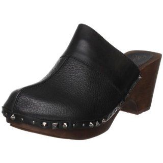 Matt Bernson Womens Sabot Clog,Black,7.5 M US Shoes
