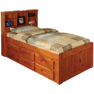 Honey Bookcase 6 drawer Twin size Bed Today $649.99