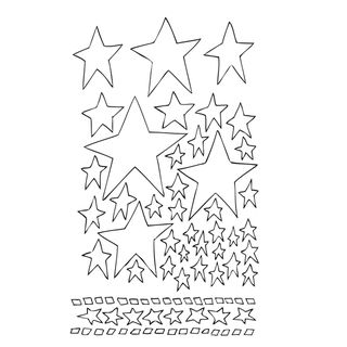 Dyan Reaveleys Dylusions Stencils 5X7 Starry Starry Night