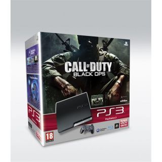 Pack PS3 320 Go + COD Black Ops + Voucher DLC   Achat / Vente
