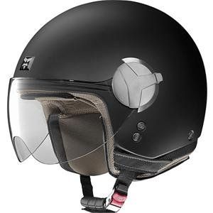 Nolan N20 Outlaw Half Helmet   Small/Flat Black  