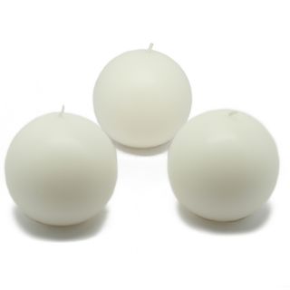 White Citronella Scented Round Candles (Pack of 6) Today $25.99