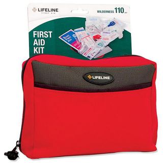 Lifeline First Aid Wilderness 110 pc First Aid Kit (Pack of 6) Today