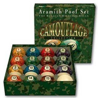 Aramith Camouflage Collection Billiard Ball Set Sports