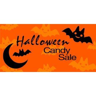 3x6 Vinyl Banner   Halloween Candy Sale 