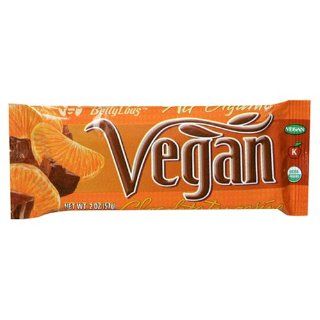 Betty Lous Organic Vegan Bar, Chocolate Tangerine, 2 Ounce Bars (Pack