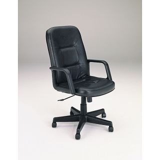 Genuine Leather Executive Chair With Pneumatic Lift Today $109.99