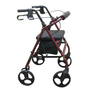 Drive Aluminum Fold Up/ Removable Back Support and Padded Seat