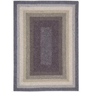 Hand woven Craftwork Braided Violet Mutli Color Rug (23 x 39) Today