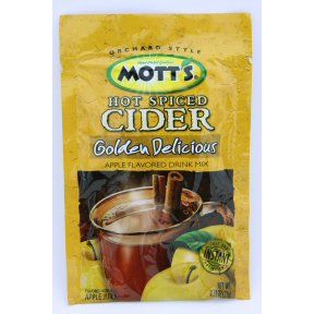 Motts Hot Spiced Cider Golden Delicious, 0.74 Ounce (Pack of 15
