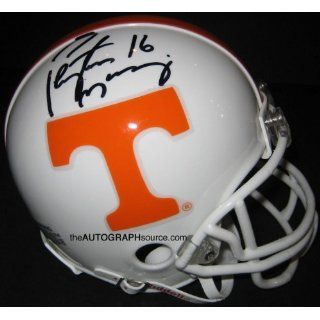 Peyton Manning Autographed University of Tennessee Mini
