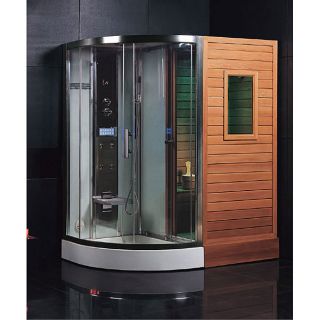 Ariel Platinum Steam Shower/Dry Sauna Combo Unit