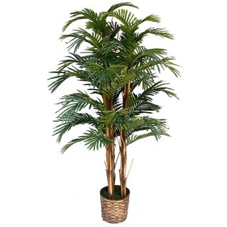 Silk Palm Tree with Wicker Basket Planter Today $113.99