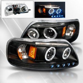 Ford F150/ Expedition 97 98 99 00 01 02 Projector Headlights /w Halo